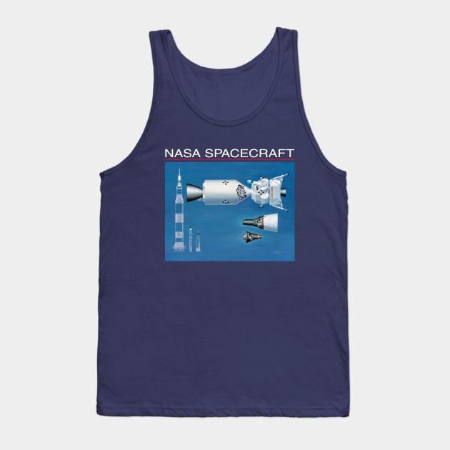 NASA Spacecraft Comparison Tank Top by ocsling
